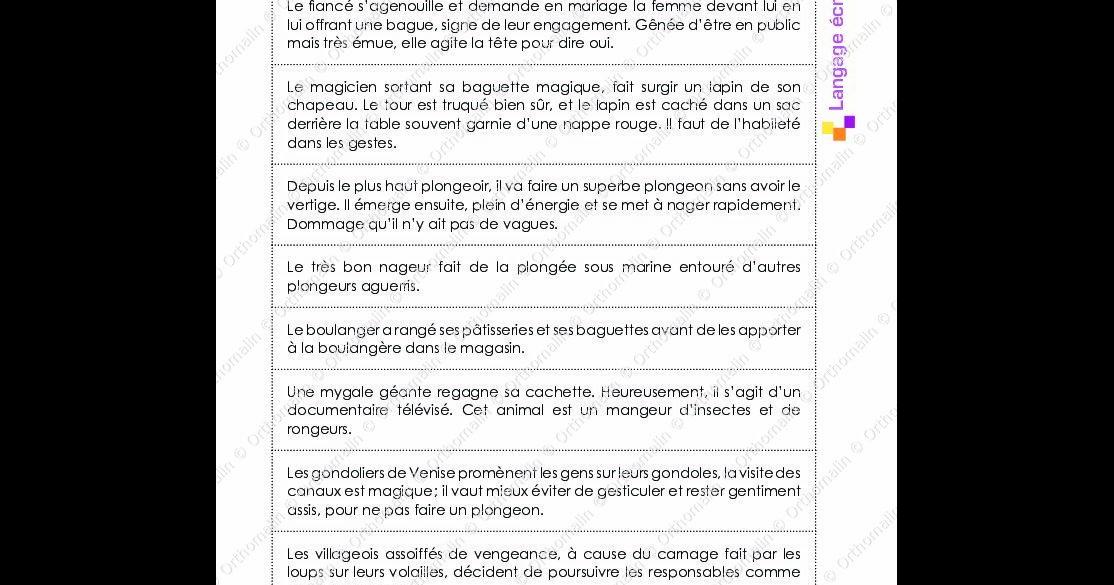 Jeu De La Lettre G Niveau 2 Orthomalin